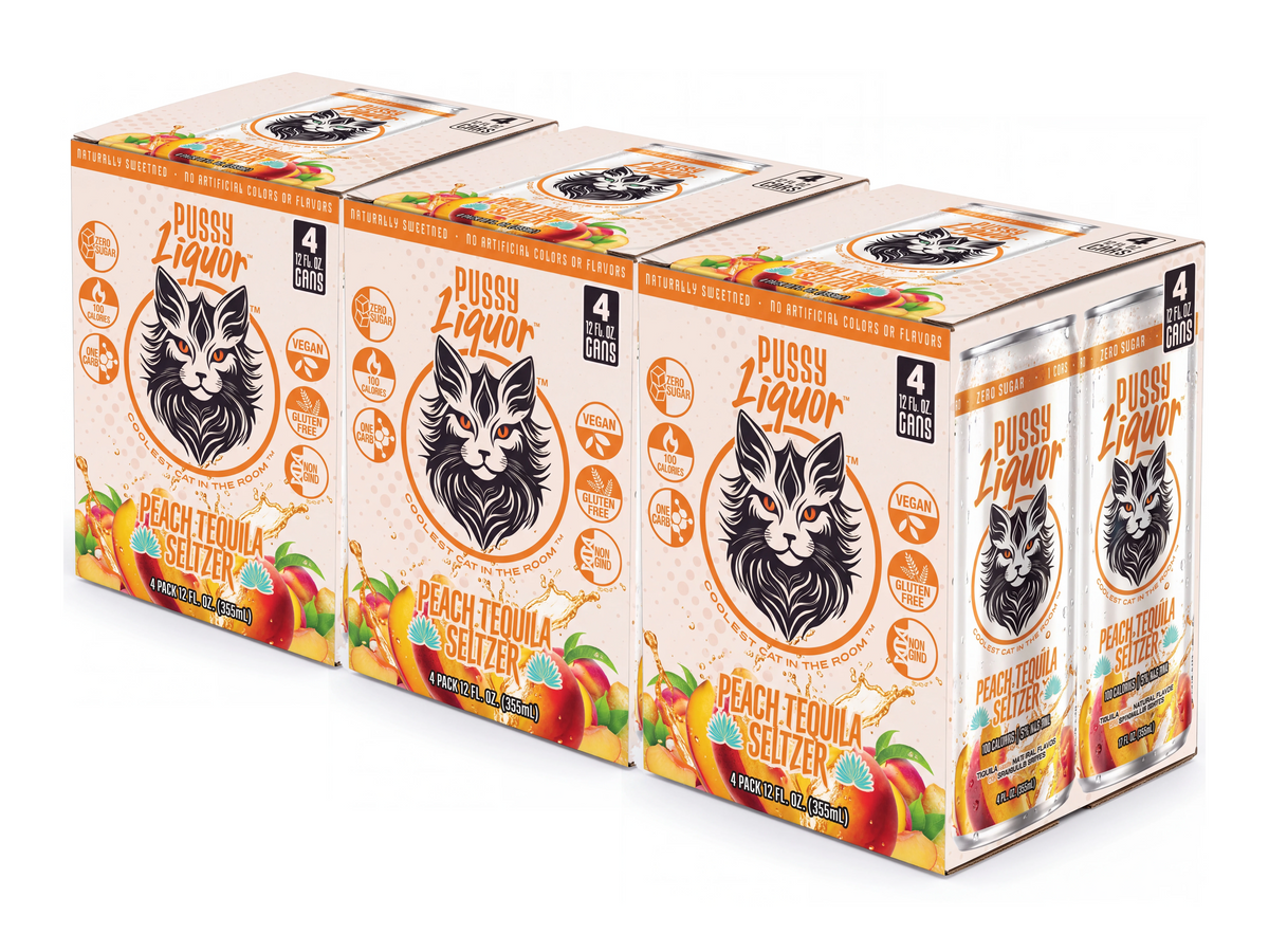 Peach Tequila Seltzer